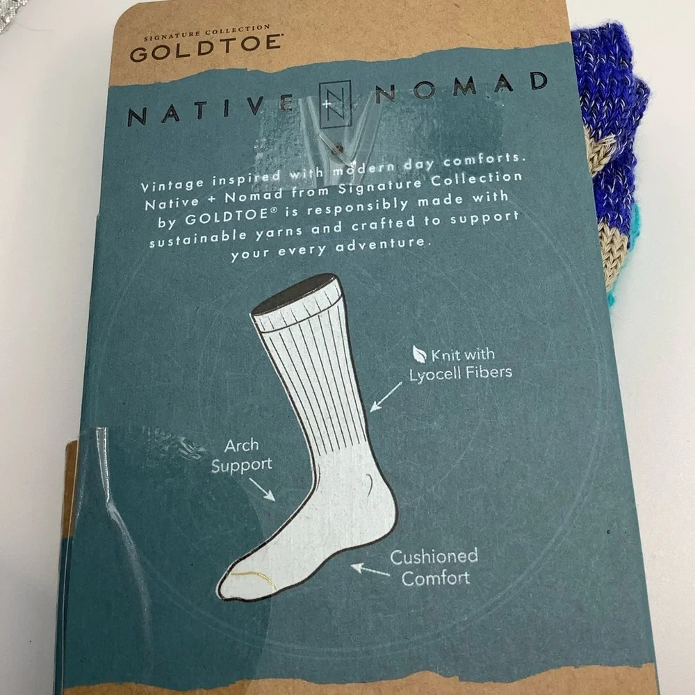 Native Noman signature collection GoldToe socks